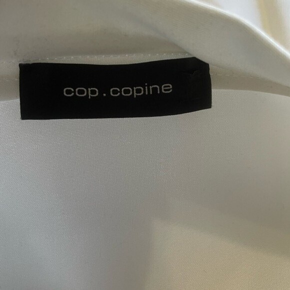 COP.COPINE Jungle White Mini Shift Dress Size L - Picture 15 of 16